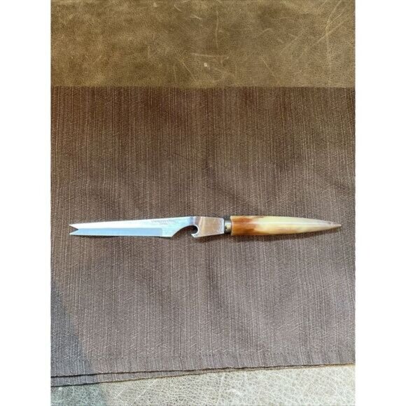 Vintage MCM Bakelite Handle‎ Cheese ? Tomato ? Knife Made In Japan - Picture 1 of 6